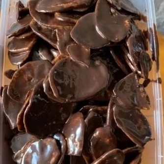 

Keripik Pisang Chips Coklat Lumer | Pisang Koin | Keripik Pisang Kepok 150g