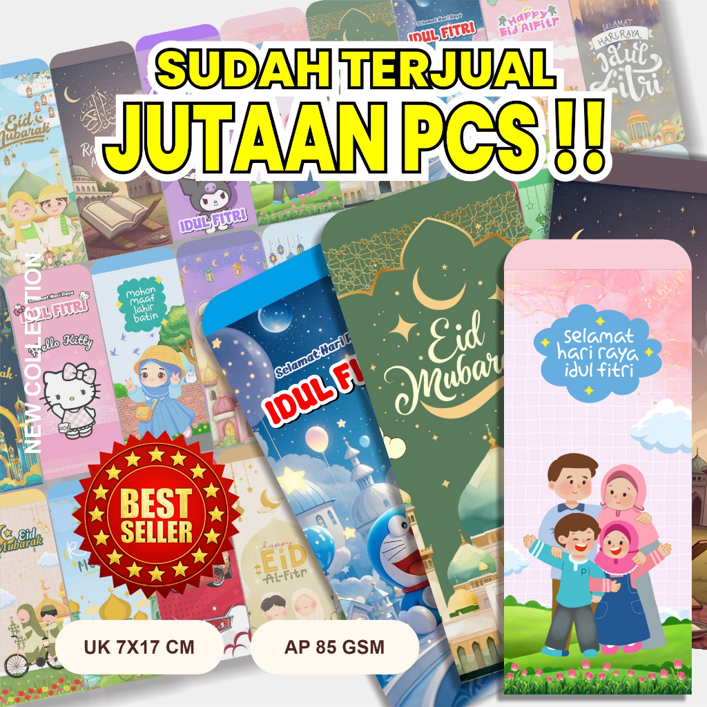 

AMPLOP LEBARAN PANJANG ISI 10 PER PACK