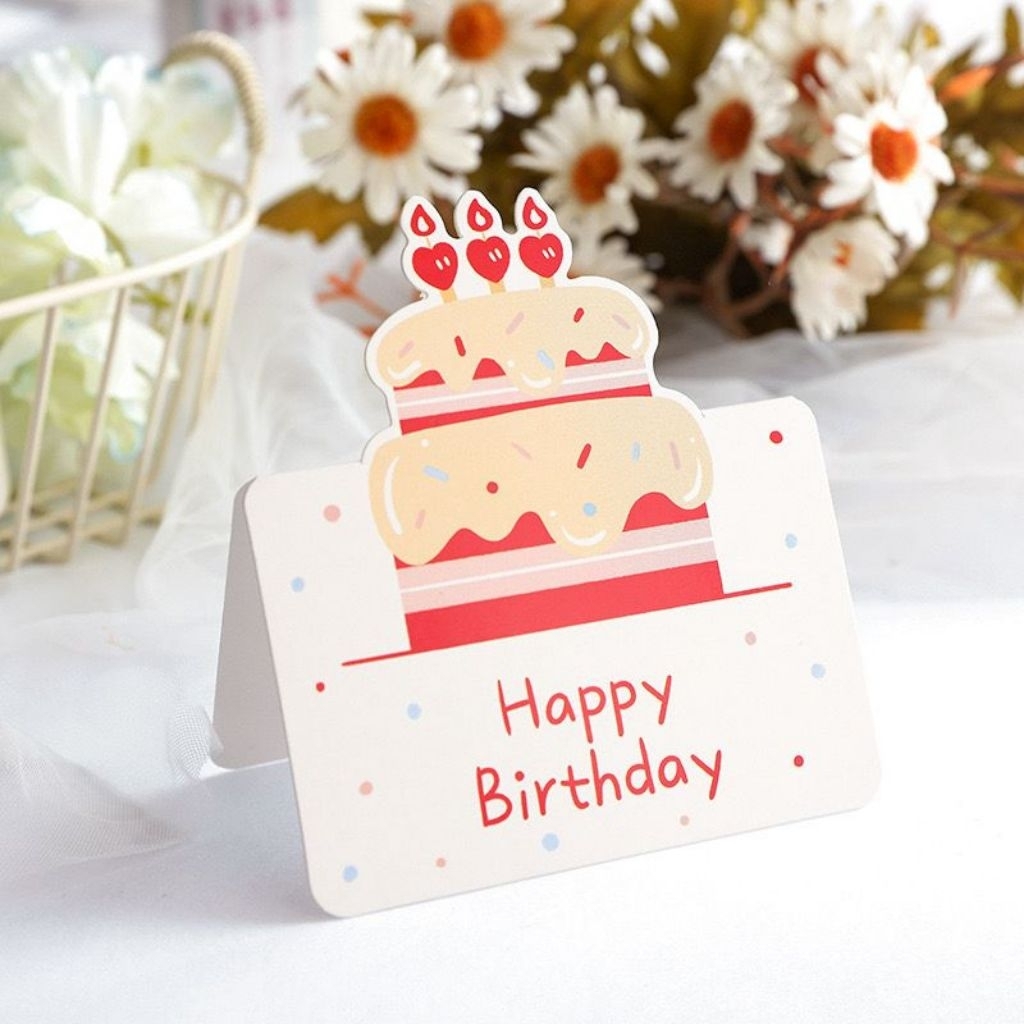 Greeting Card Aesthetic / Kartu Ucapan Aesthetic / Birthday Card Aesthetic / Kartu Ucapan Guru / Kar