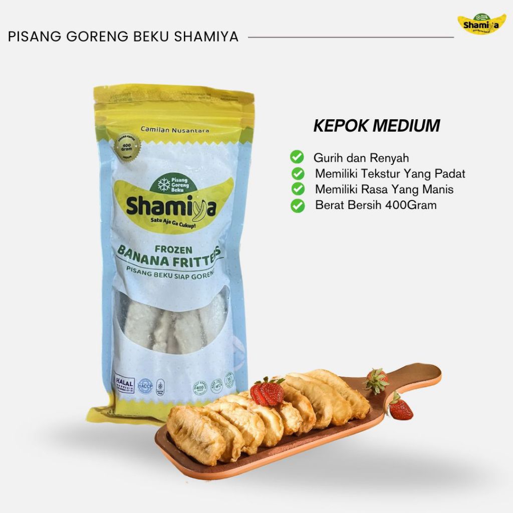 

KEPOK MEDIUM 400GRAM (BELI 3PACK FREE 1 PACK)