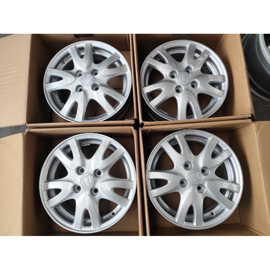 Velg brio 2014 kondisi mulus bisa satuan serep/stip
