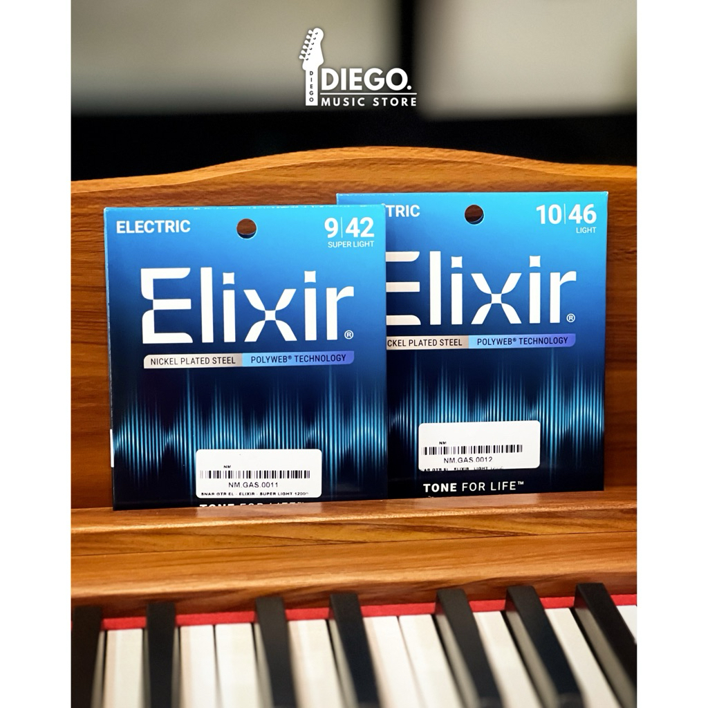 SENAR GITAR ELEKTRIK ELIXIR POLYWEB ORIGINAL