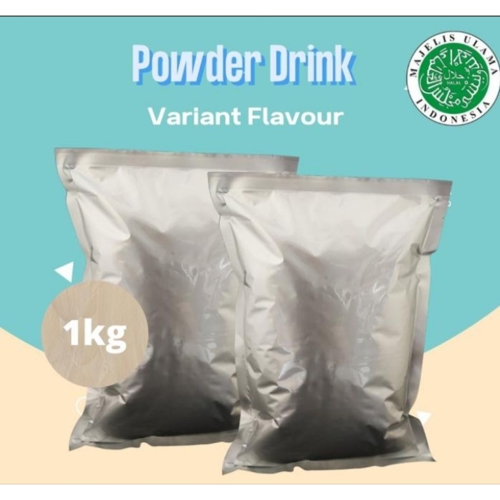 

POWDER DRINK aneka Variant Rasa - Minuman Bubuk 1KG