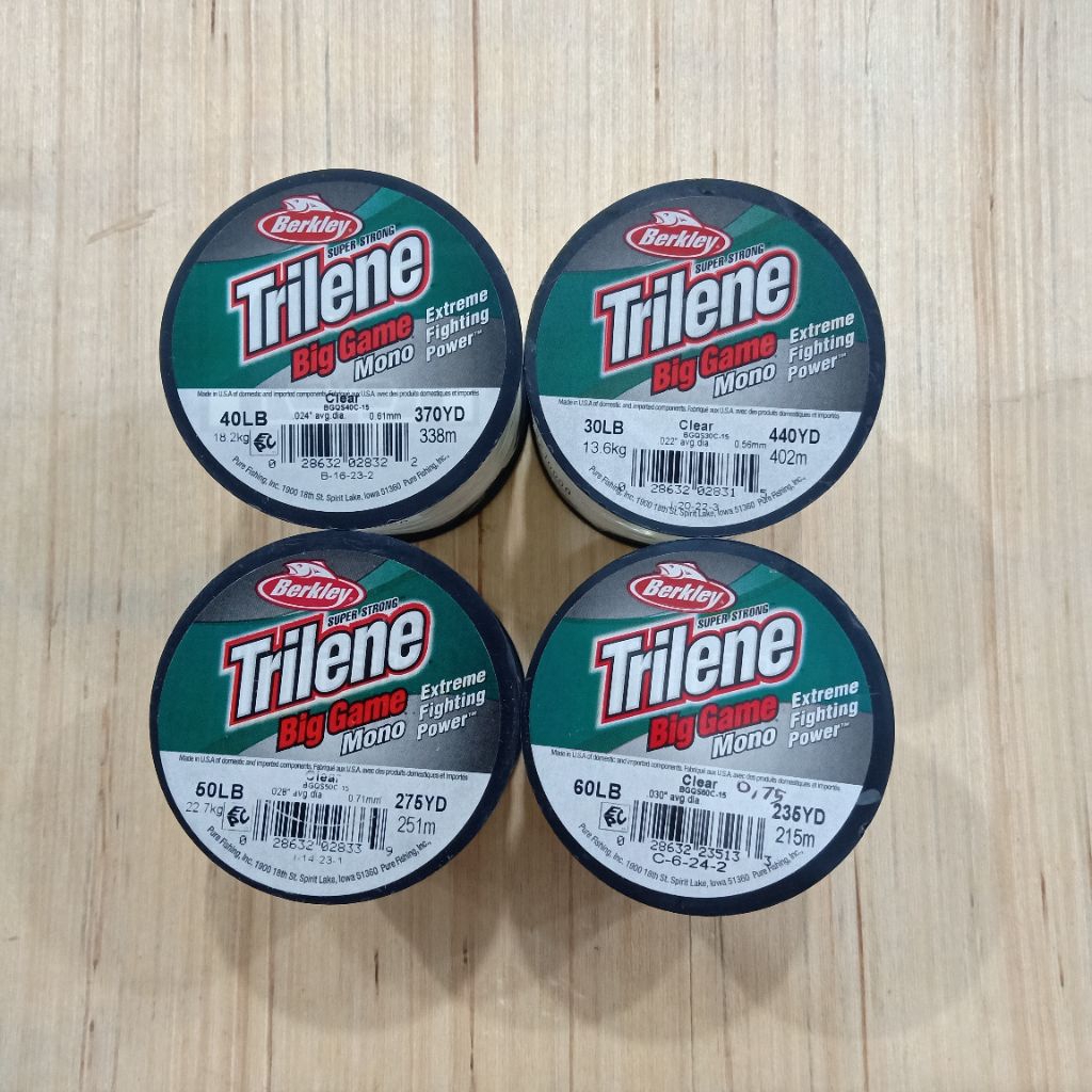 Senar Monofilament Berkley Trilene Big Game