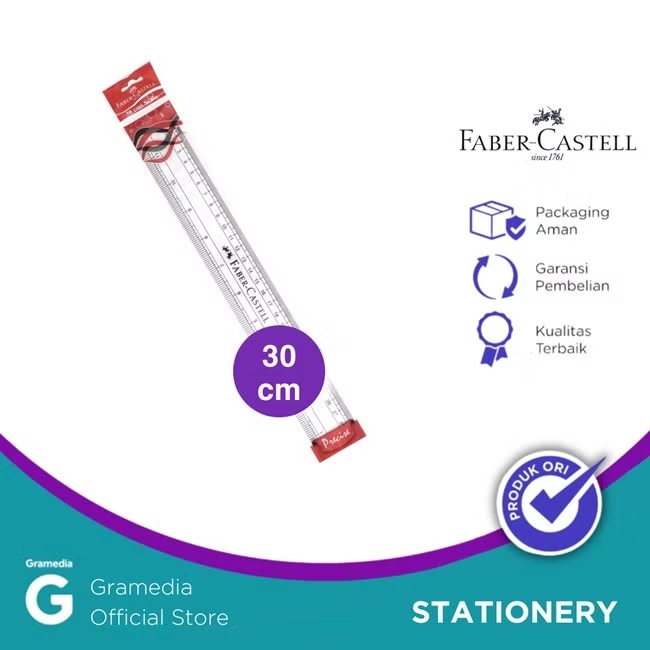 

Gramedia Karawaci - Faber Penggaris 30 Cm 171220