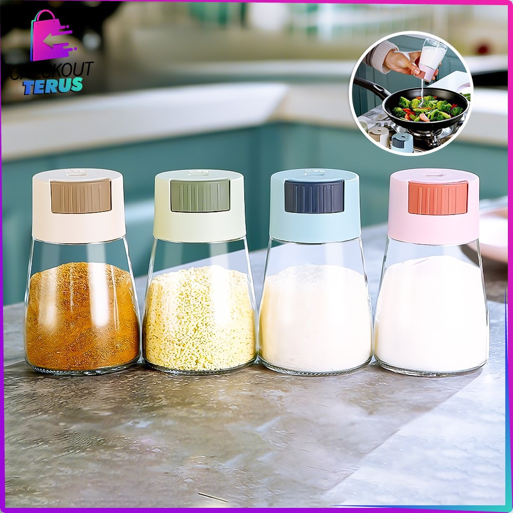 CT C578 Toples Bumbu Tabur Masak Mini Botol Bumbu Dapur Garam Gula Tempat Bumbu Dapur Botol Bumbu Pl