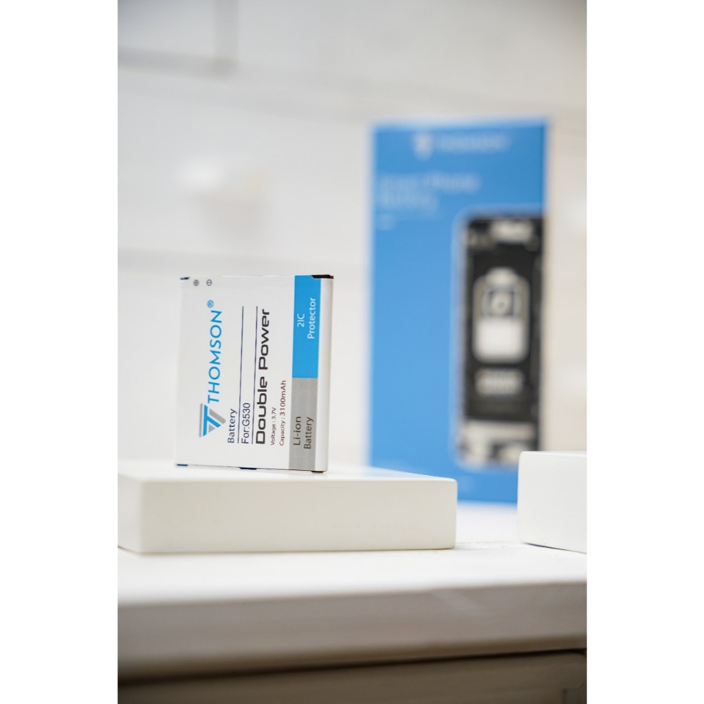 Baterai Thomson Double Power 2IC Protector Tipe Samsung G530/J2 Prime/J5/J3 Original