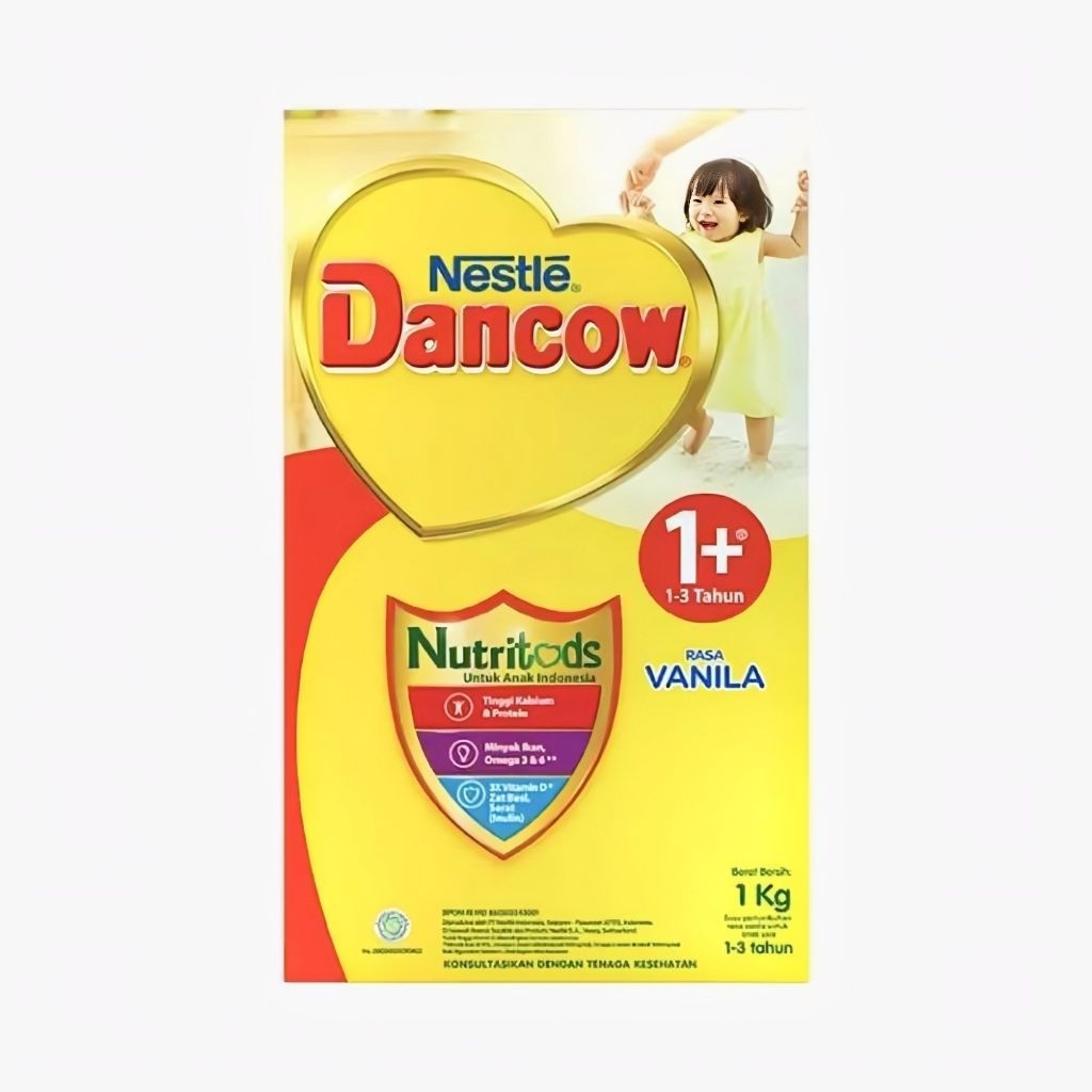 

Nestle Dancow 1+/3+/5+ 1000gr Rasa Vanila/Madu