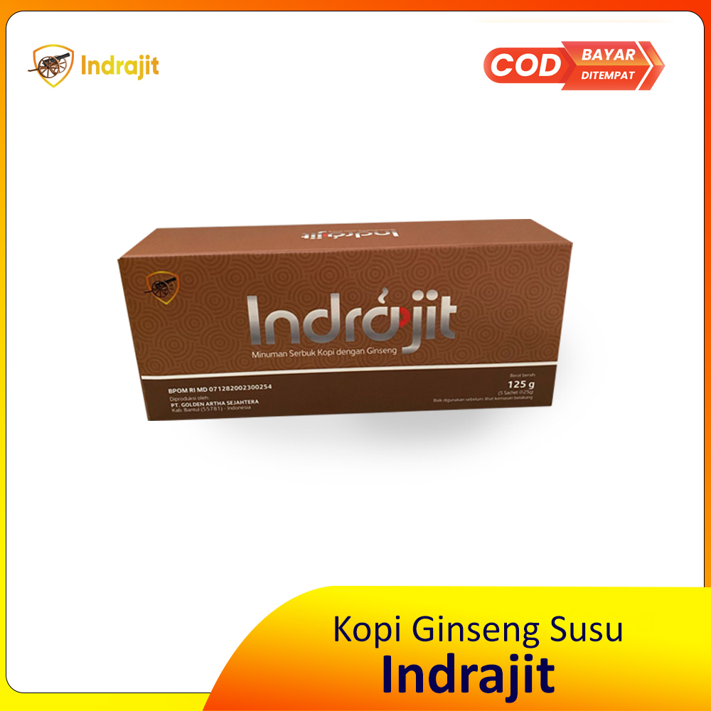 

Indrajit Kopi Ginseng Susu Isi 5 Sachet untuk Stamina dan Fokus