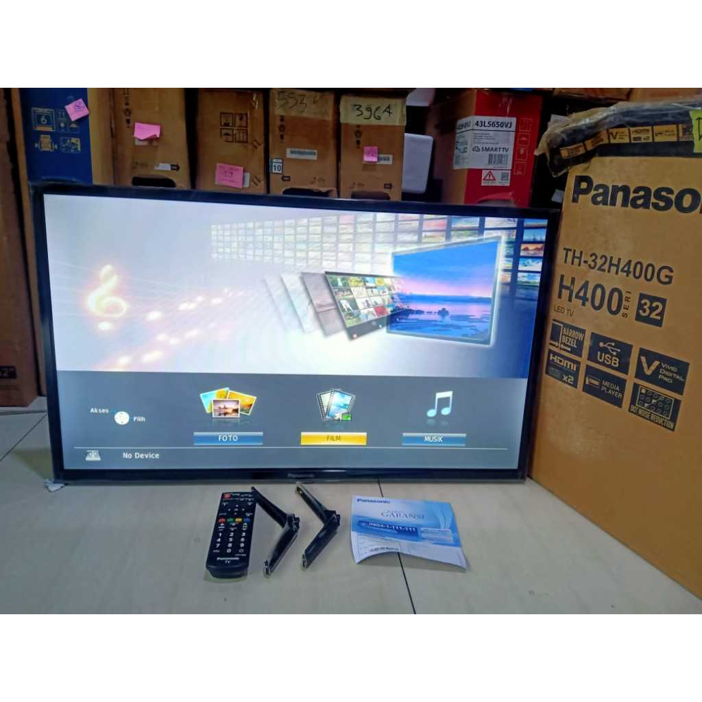 [+free packing kayu] Led Panasonic 32 Inch Digital TV Kondisi bekas masih segel seperti baru 5052f