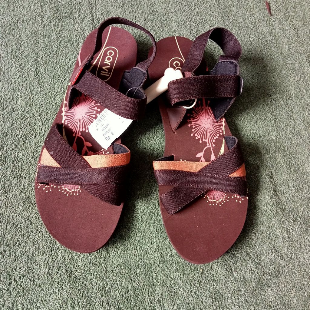 sandal Carvil wanita/sandal Carvil NOURMA-TB