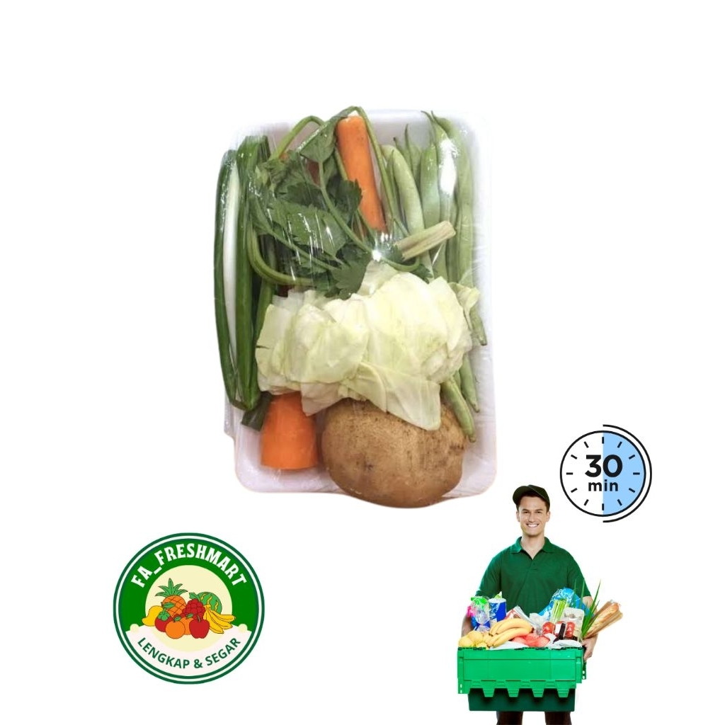 

paket sayur sop