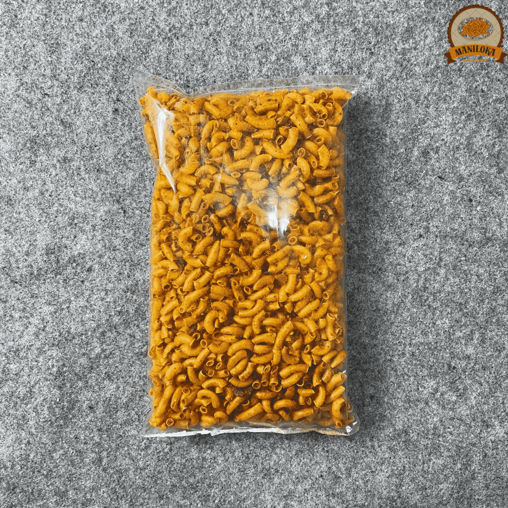 

Makaroni Pedas Daun Jeruk 500 gr Makroni Bantat