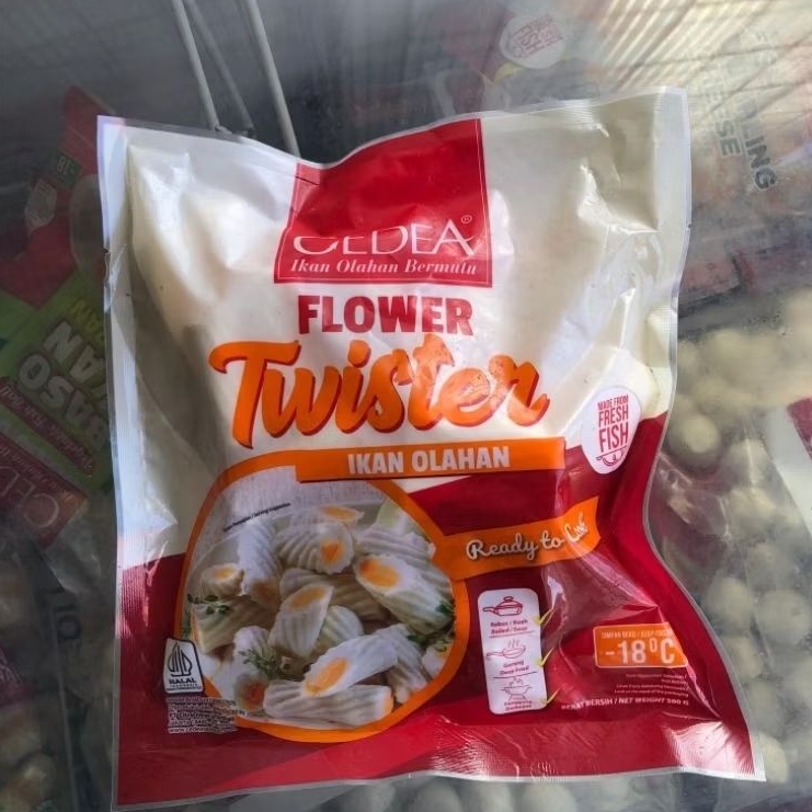 

FLOWER TWISTER CEDEA | Isi 500 Gr | Snack Viral Aceh