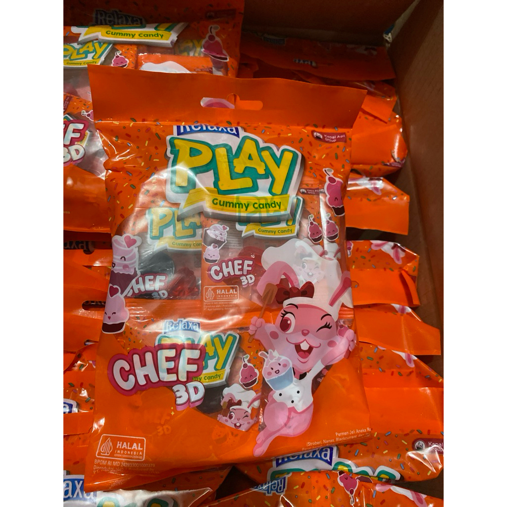 

Relaxa Play Gummy Candy 3D 120gr – Permen Gummy Lucu & Enak!