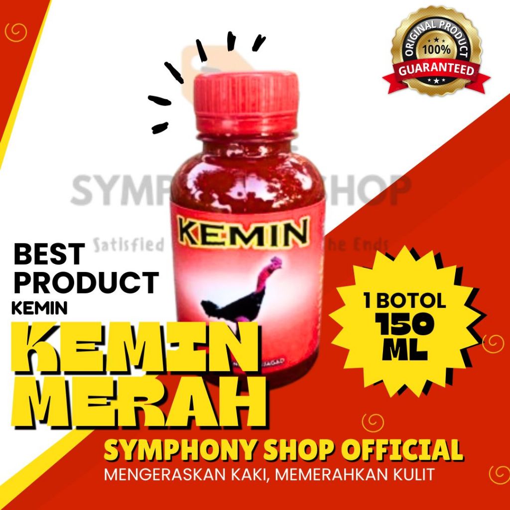 KEMIN MERAH AYAM LAGA MENEBALKAN KULIT 150ML