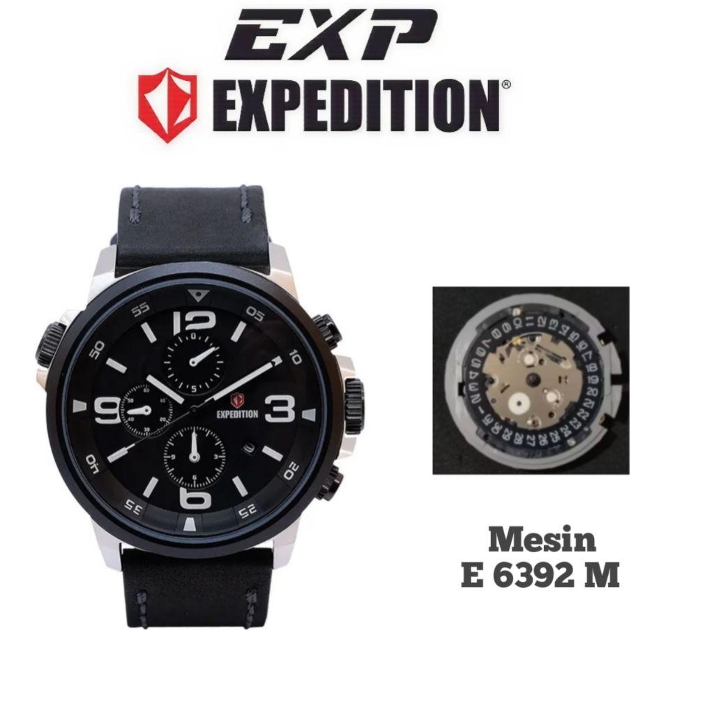 Mesin Original untuk Jam Tangan Expedition Type E 6392 M