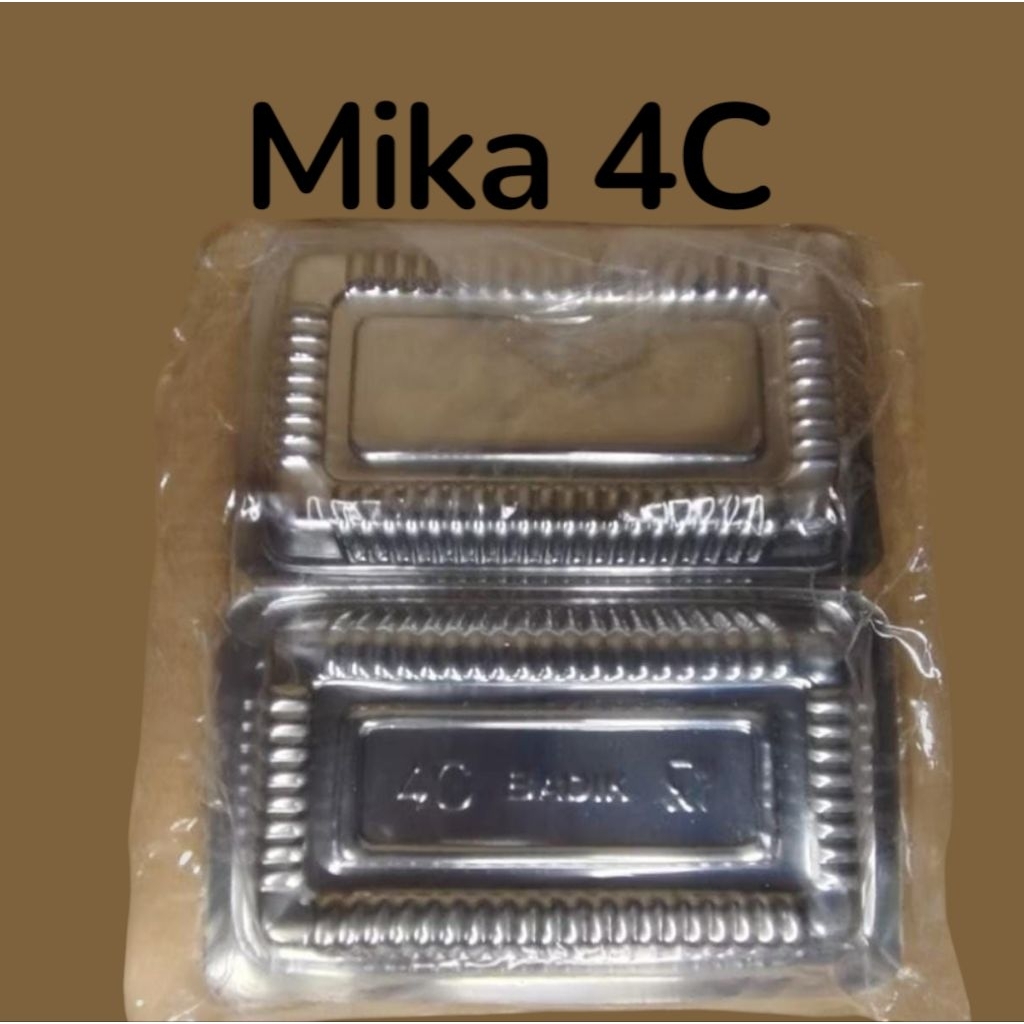 Plastik Mika 4C isi 100pcs.