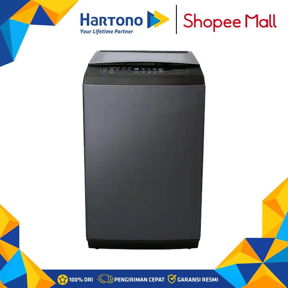 Polytron 7 Kg Mesin Cuci 1 Tabung Zeromatic Series Hijab Top Loading Washer PAW7029TY