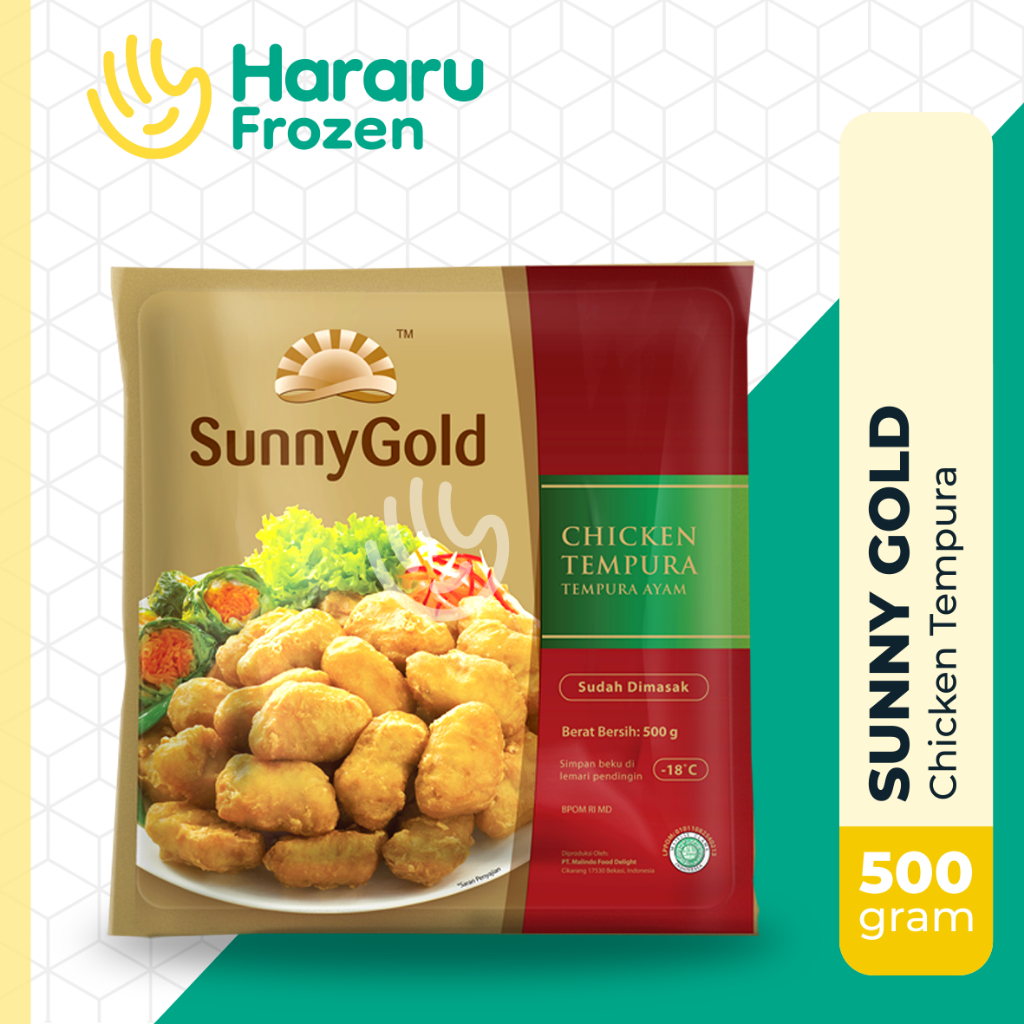 

Sunny Gold Chicken Tempura / Tempura Ayam Berbumbu 500 gram