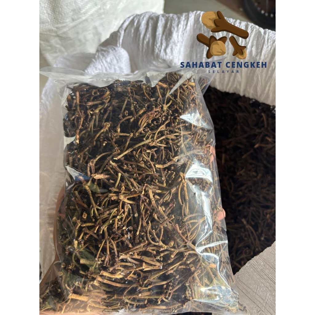 

Gagang Cengkeh 100g/250g/500g/1000g Asli, Murah dan Berkualitas!!