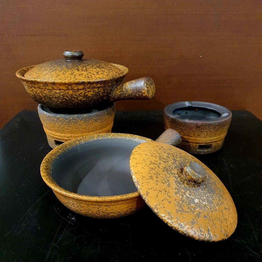 Panci Sapo Claypot Set Tahan Api