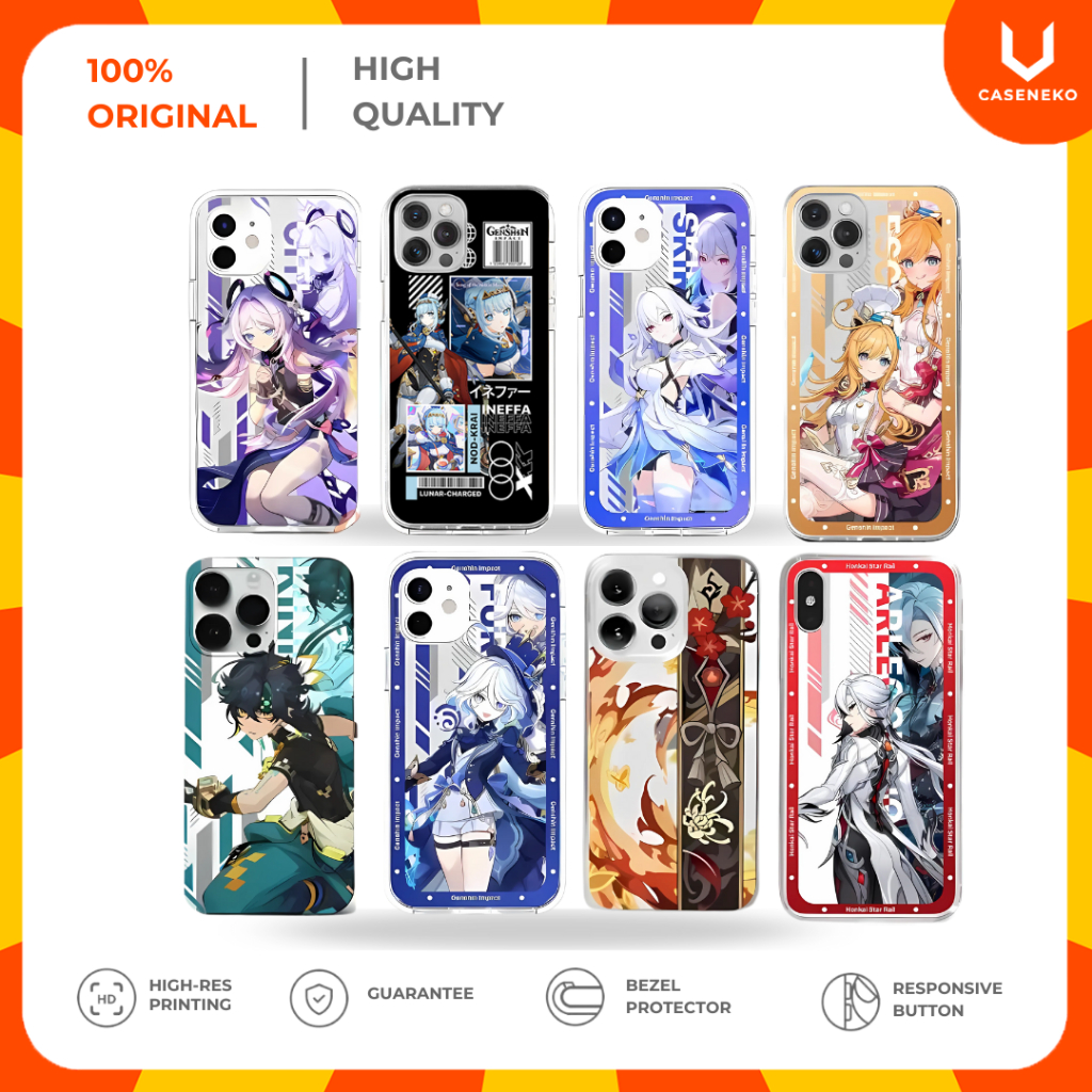Case HP Ineffa Skirk Varesa Ianyan Mizuki Chasca Ororon Mualani Xilonin Kachina,Kinichi Furina Hu Ta