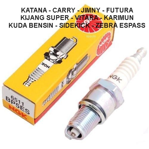 NGK Busi Mobil Kijang Super 5K 7K L300 Carry Futura T120SS Katana Karimun Zebra Corolla Kuda Swift