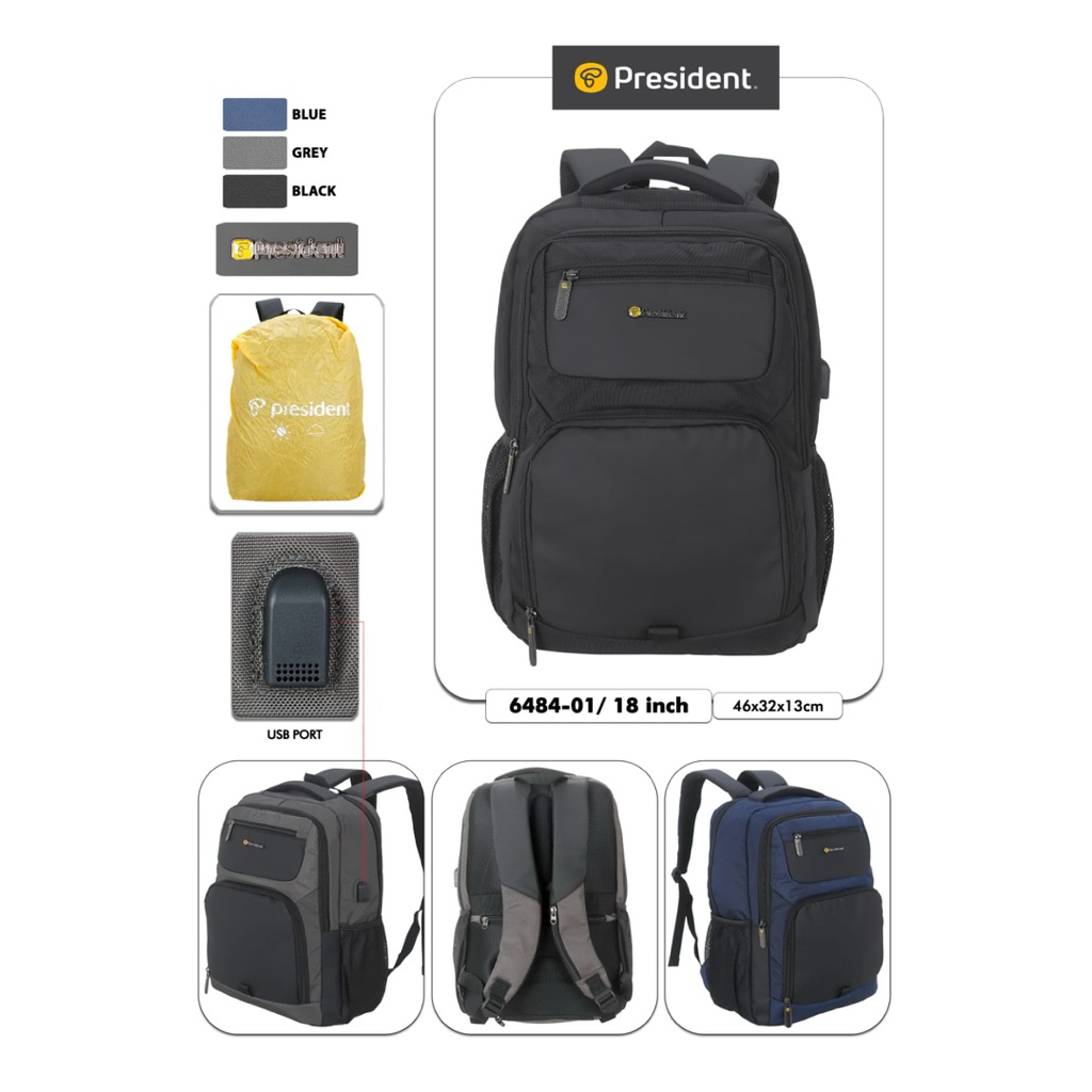 PRESIDENT ORIGINAL - TAS RANSEL PRESIDENT BP 6484 - 26 - TAS LAPTOP PRESIDENT EXPANDING - TAS LAPTOP