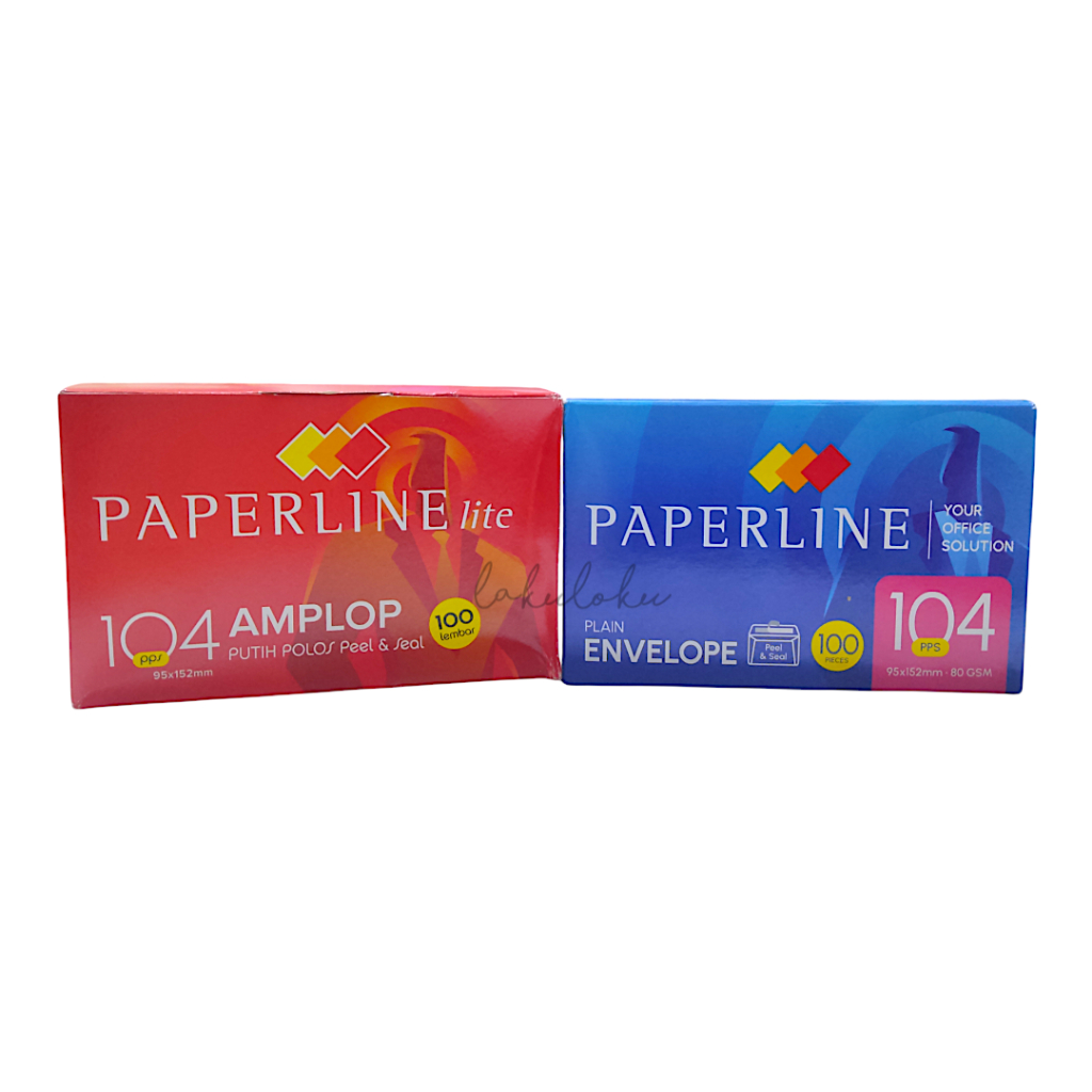 

Amplop Putih Paperline 104 PPS & Paperline Lite / Amplop Lem Putih Polos