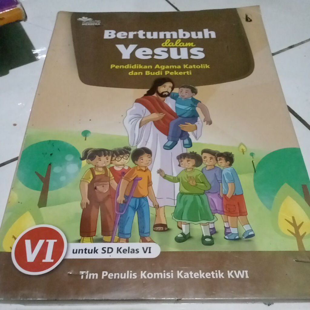 buku bertubuh dalam Yesus kelas 6