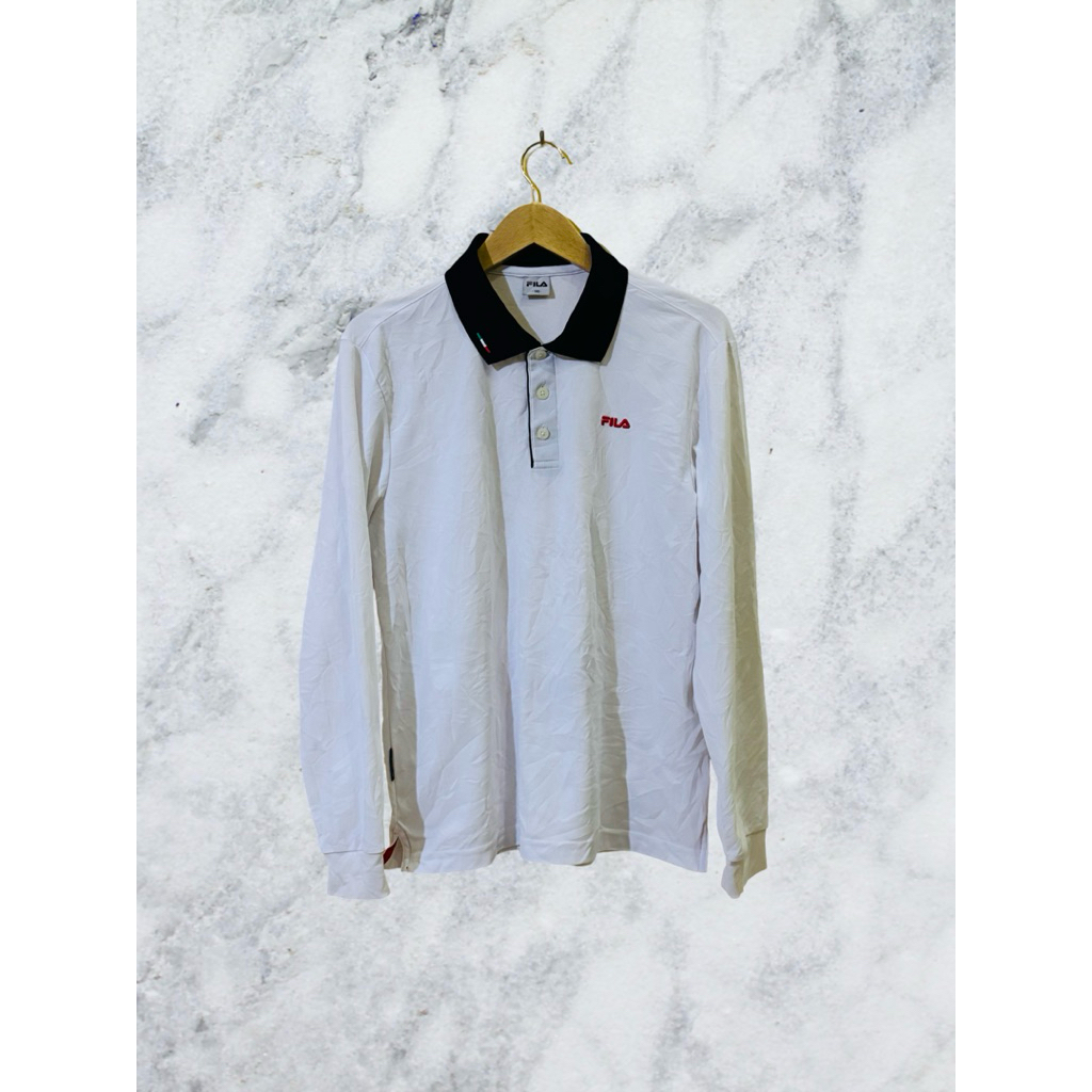 Kaos Polo LongSleeve Fila