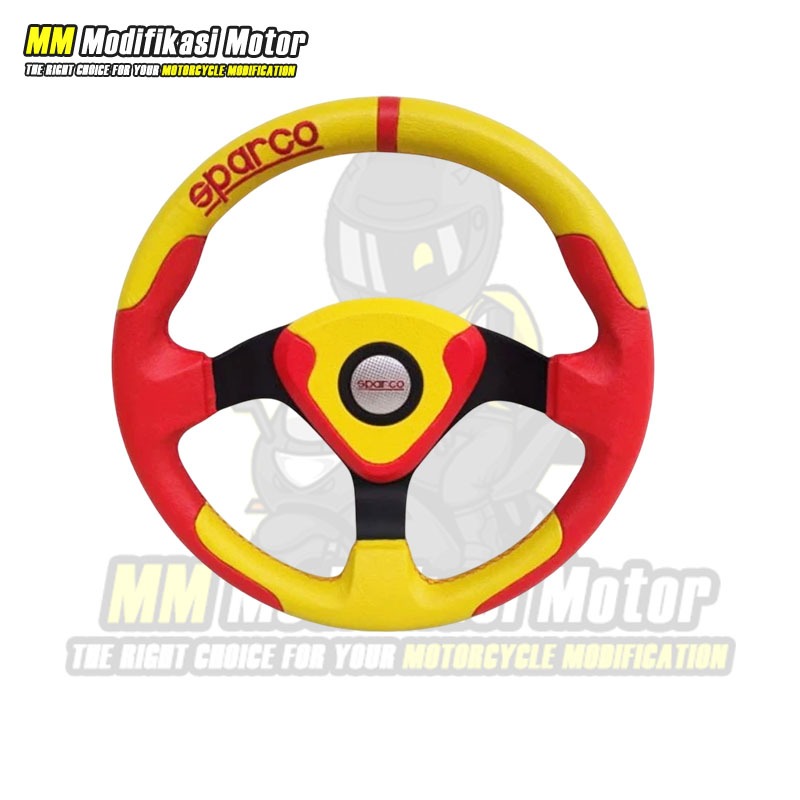 Stir Mobil Racing Stir Mobil Variasi Stir Mobil Racing 14 Inch 13 Inch Merah Kuning