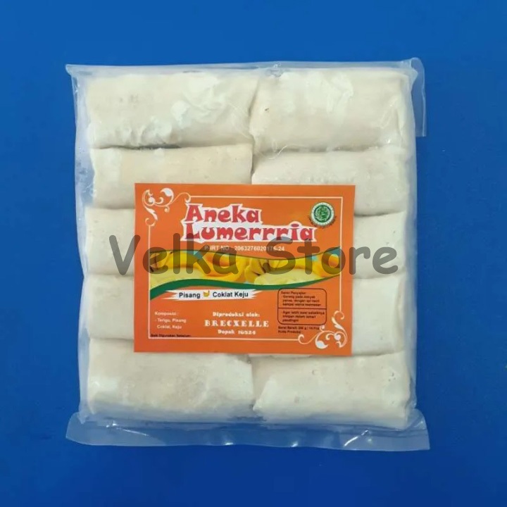

Brecxelle Aneka Lumeria Pisang Coklat Keju 10pcs
