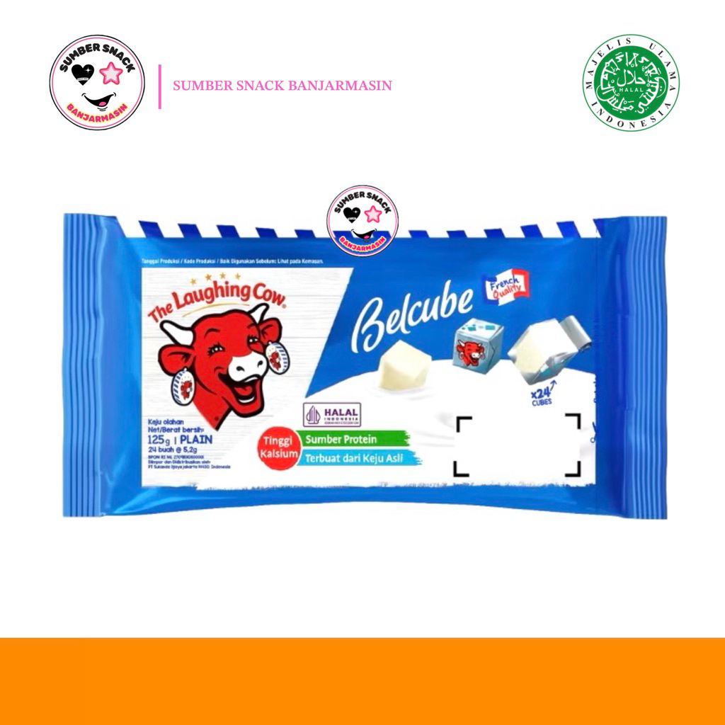 

Belcube Plain Keju Mpasi (Isi 24 Pcs/Pack) (24x5,2g) (125g)