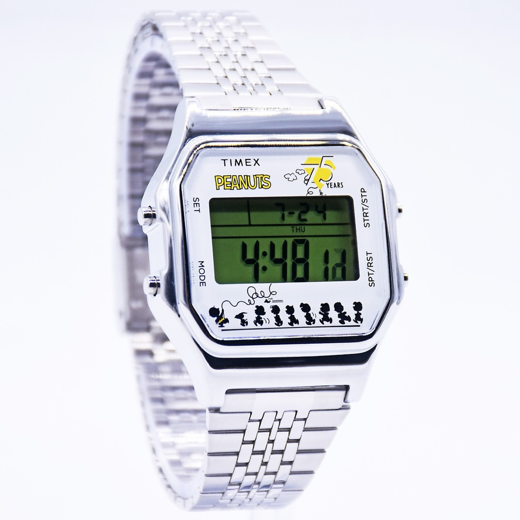 Timex TW2Y20000 - Jam Tangan Timex x Peanuts T80 75th Anniversary Edition Original