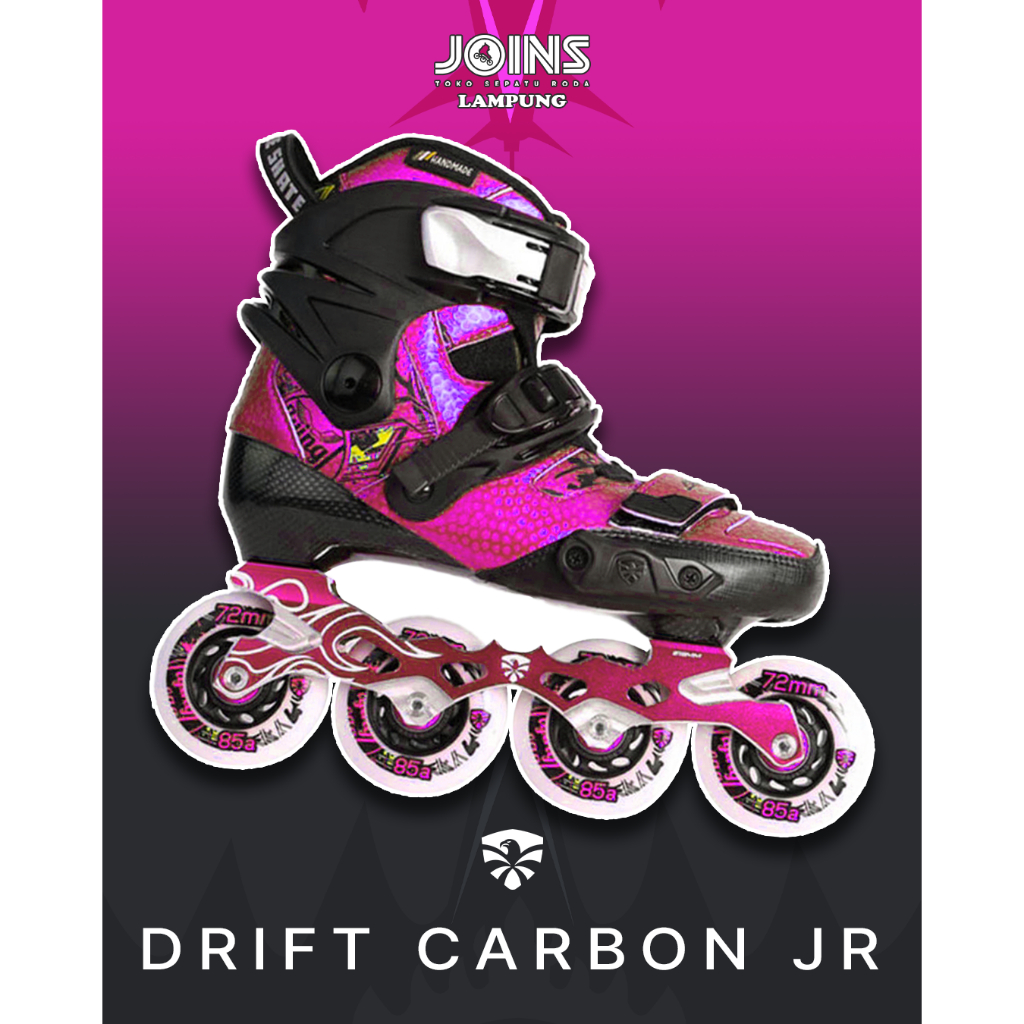 SEPATU RODA CARBON FLYING EAGLE DRIFT JUNIOR kids