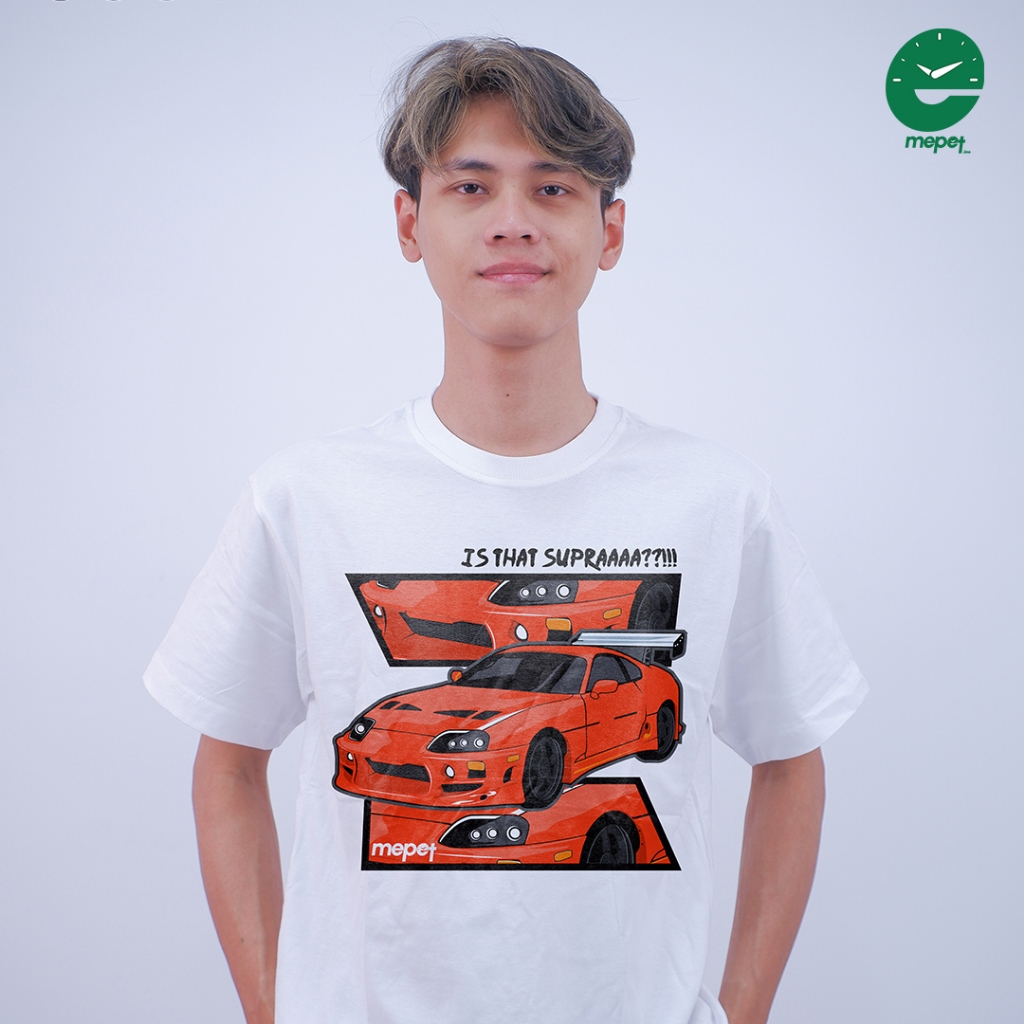 [Mepet.inc] Kaos T-shirt Regular Fit Japanese Supra 86'_Kaos Pria Wanita