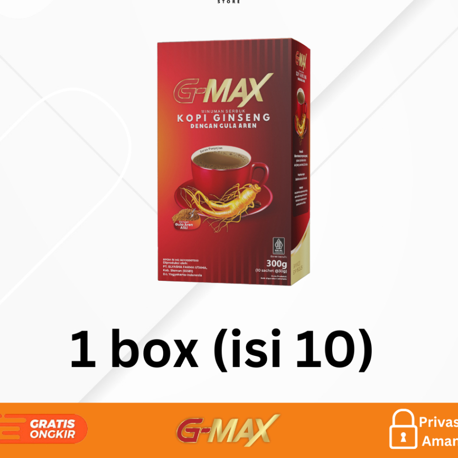 

Kopi Gingseng Alami Enak BPOM