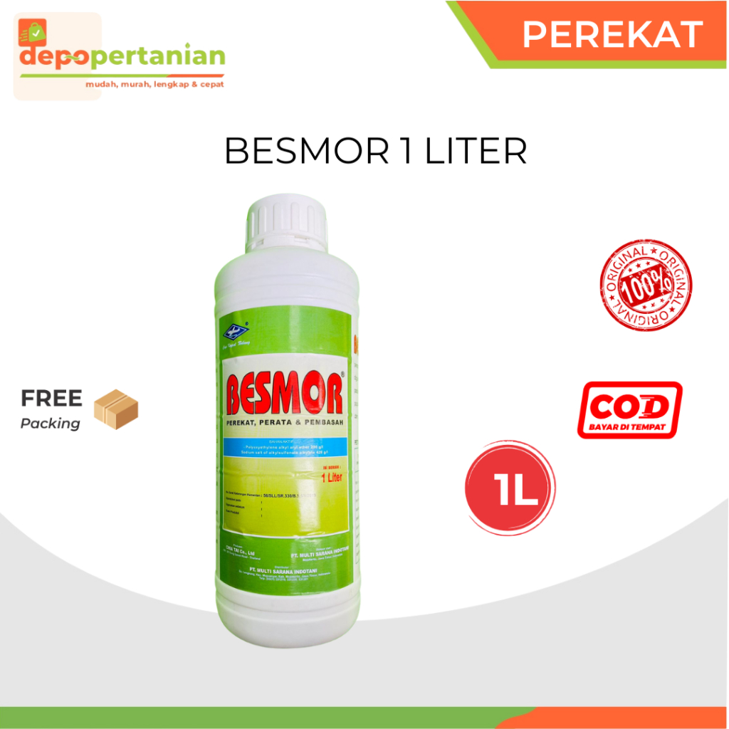 DEPO PERTANIAN-Perekat Pestisida Besmor 1 LITER