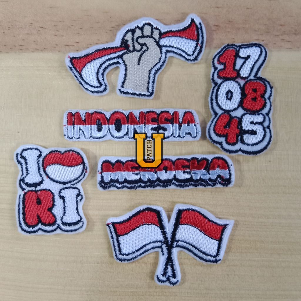 Patch Bordir Spesial Kemerdekaan
