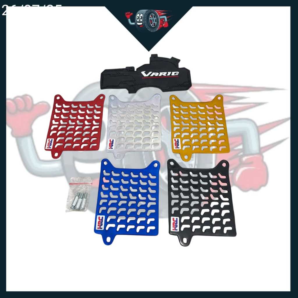 Cover Radiator Vario 110 Karbu Techno Paketan Mudflap Carbon Vario Karbu 110