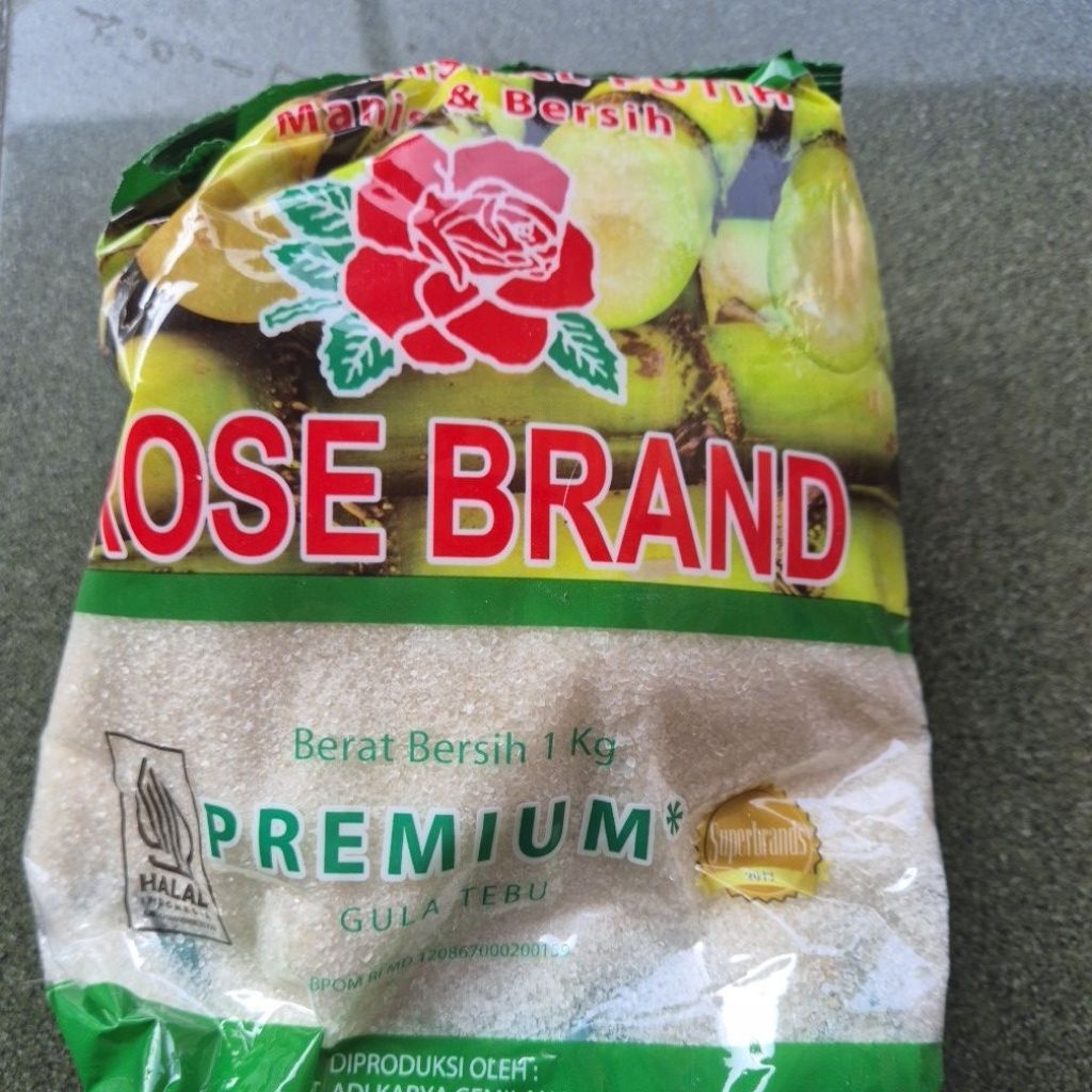 

Gula Pasir Rose Brand Kemasan 1 Kg