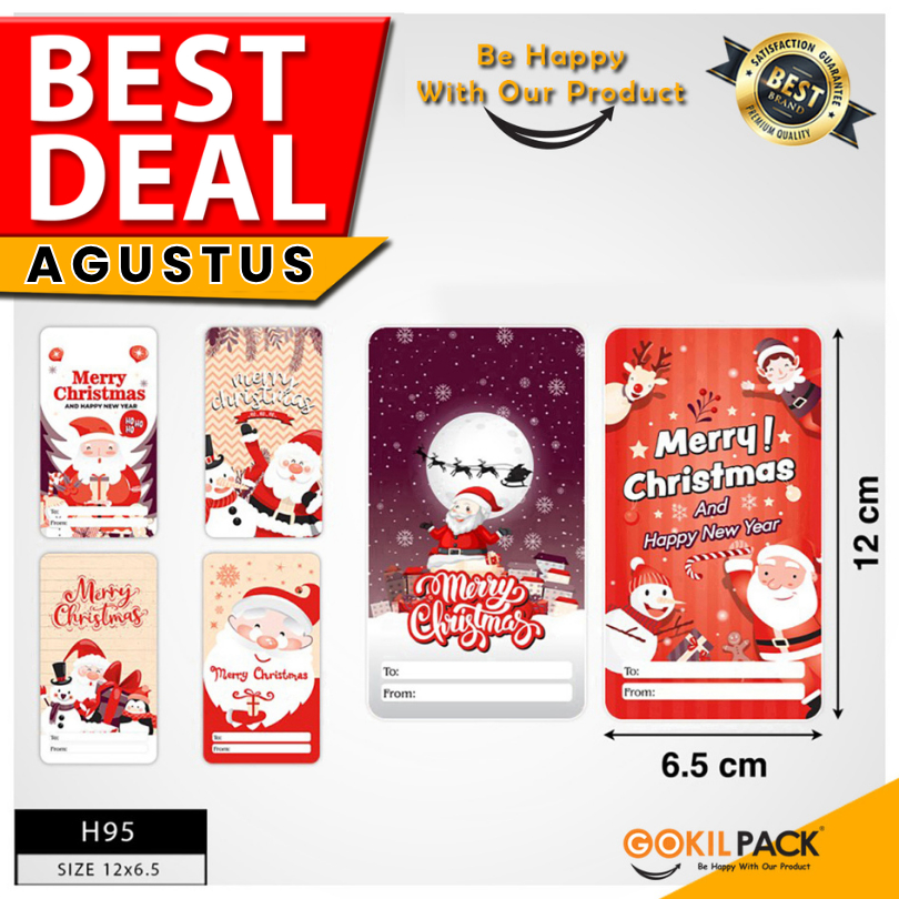 

hangtag | Hangtag Merry Christmas|hangtag premium murah |H95