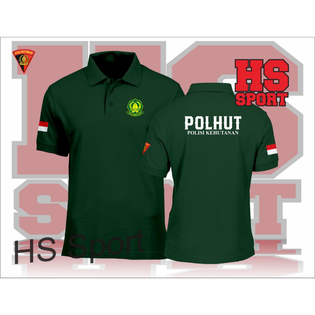 Promo BAJU KERAH POLHUT BAJU POILISI KEHUTANAN - BAJU LENGAN PANJANG POLHUT LENGAN PENDEK POLISI