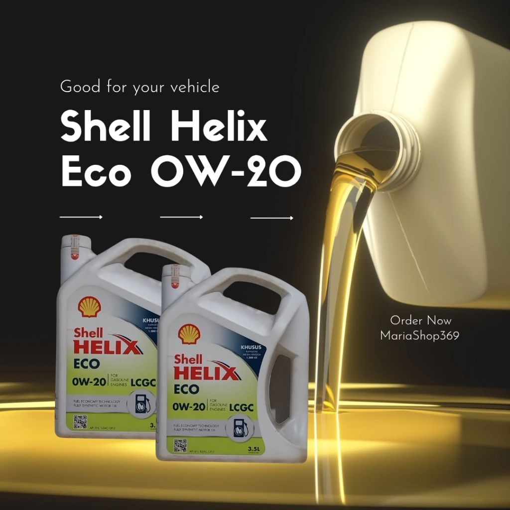 Shell Helix Eco OW-20 untuk Mesin LNG CPG 3.5L