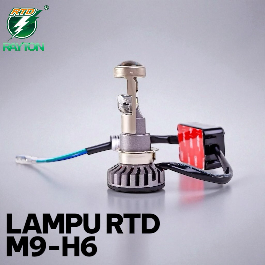 LAMPU RTD M9 - h6 Rayton Mini Proji Led Biled M9 + demon 40W Original