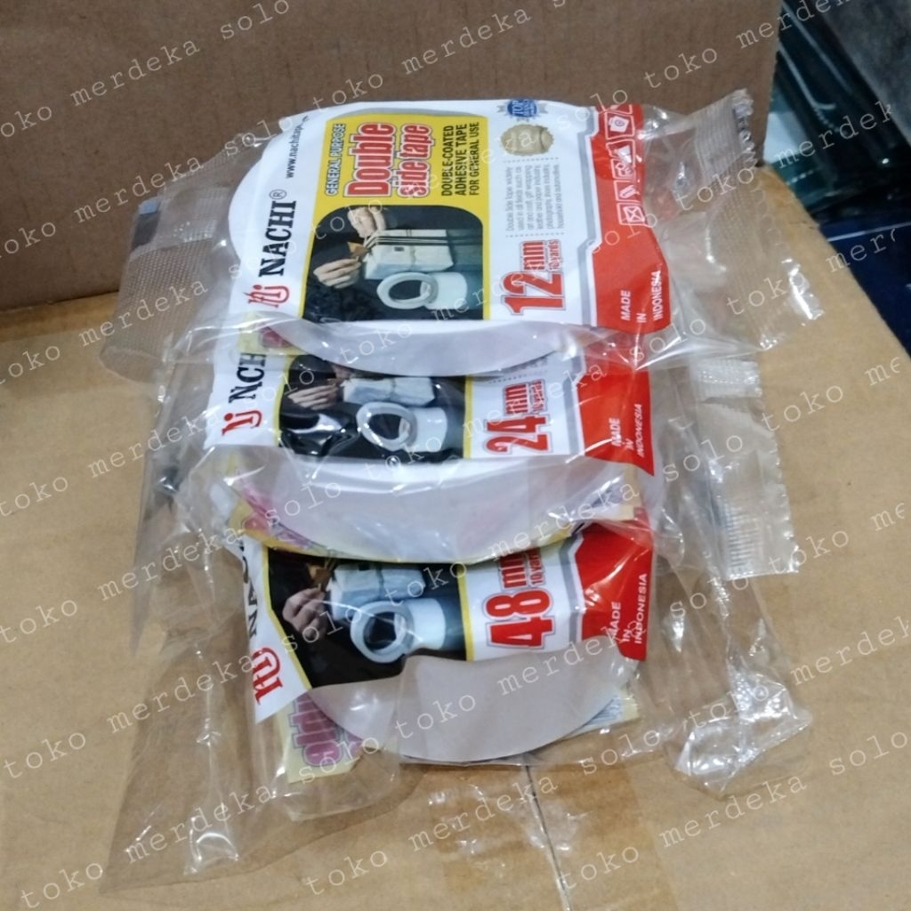 

Isolasi Bolak-Balik / Doubletape Nachi 12mm
