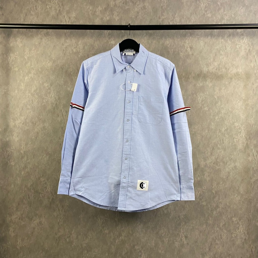 Kemeja Tb'-0HL179 White New Arrival Full Tag Kemeja Putih Pria Unisex Atasan Kemeja Best Seller