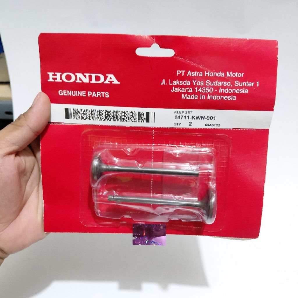 KLEP SET VARIO 125 OLD/NEW PAYUNG KLEP VARIO 125 LAMA  ( KZR )